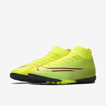 Nike Mercurial Superfly 7 Academy MDS TF - Női Focicipő - Citrom/Fekete